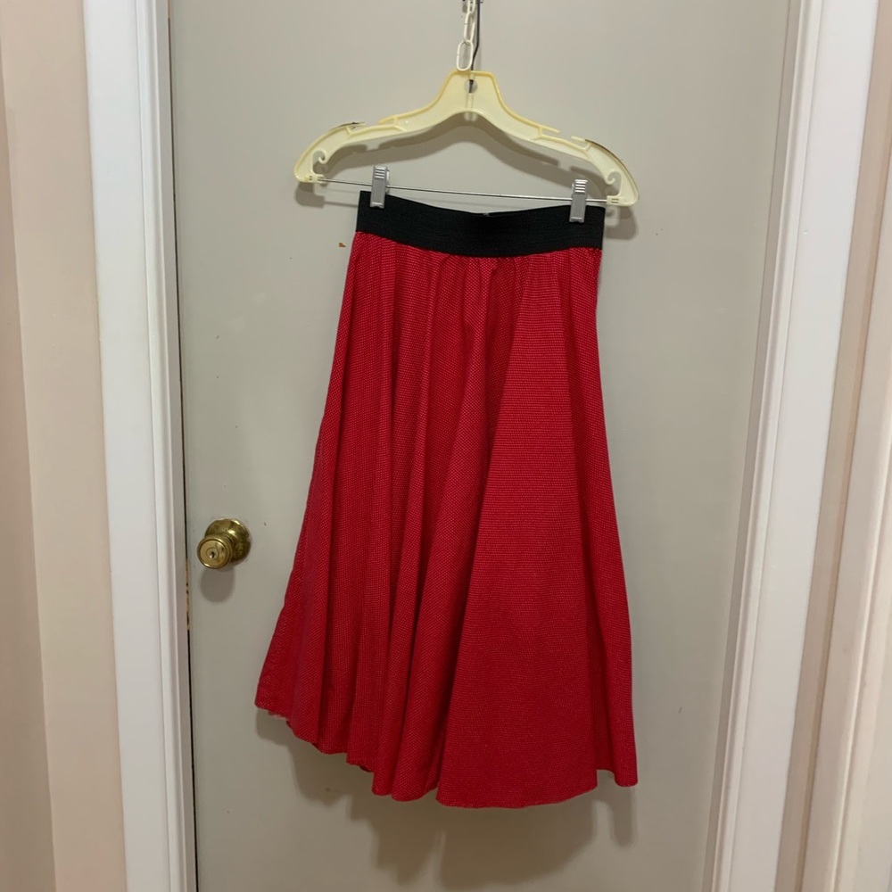 Vintage Circle Midi skirt